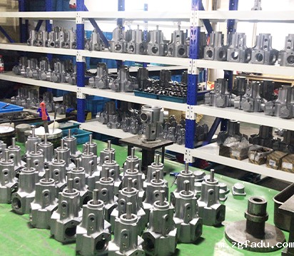 气动马达组装部