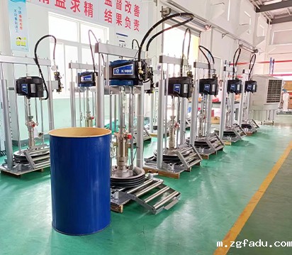 55加仑打胶升降机