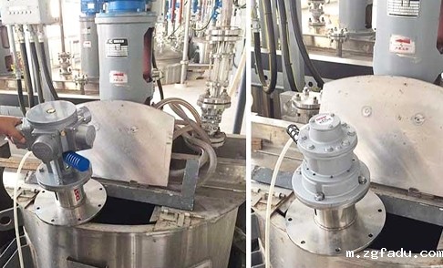 大型化工行业将采用气动搅拌机