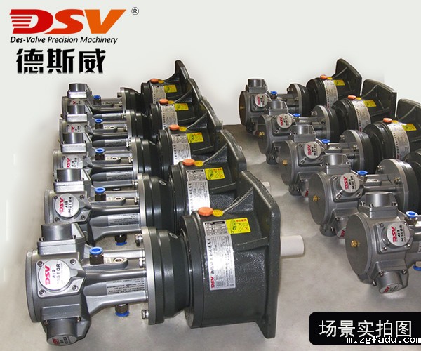 活塞式气动马达配CPG齿轮减速机