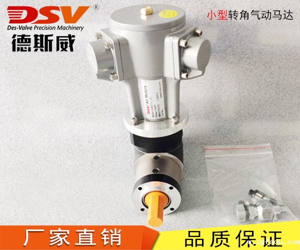 微型转角气动减速马达
