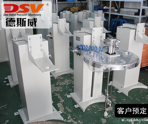 200L(55加仑)桶固定型气动升降搅拌器