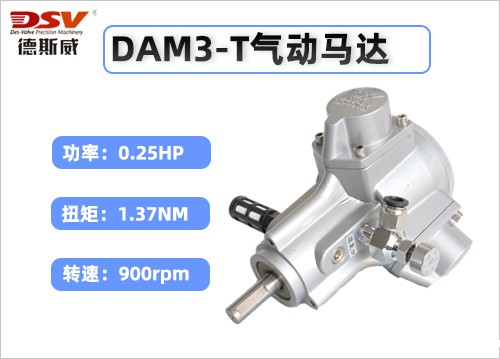 DAM3-T活塞式气动马达(基础款)