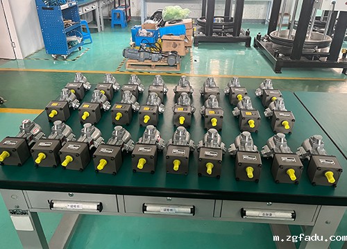 OG型气动马达配减速机