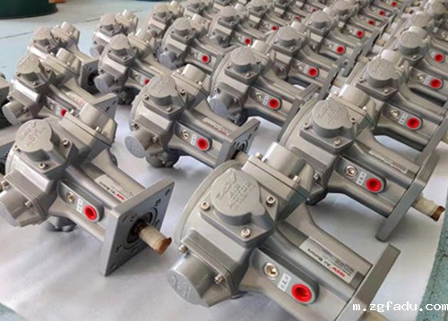 DAM6-L活塞气动马达(卧式法兰)