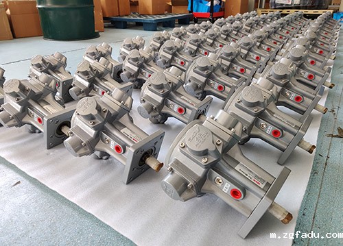 DAM6-IEC活塞气动马达(圆法兰)