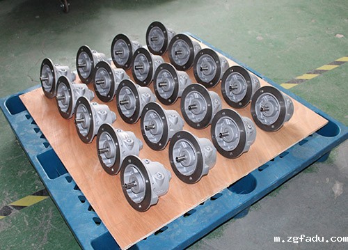 DAV4-IEC叶片式气动马达（国标法兰）