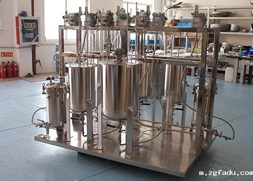 200L不锈钢气动搅拌桶配齿轮泵