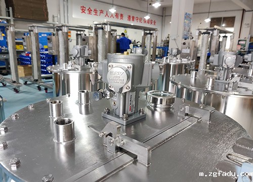 50-100L不锈钢气动搅拌桶