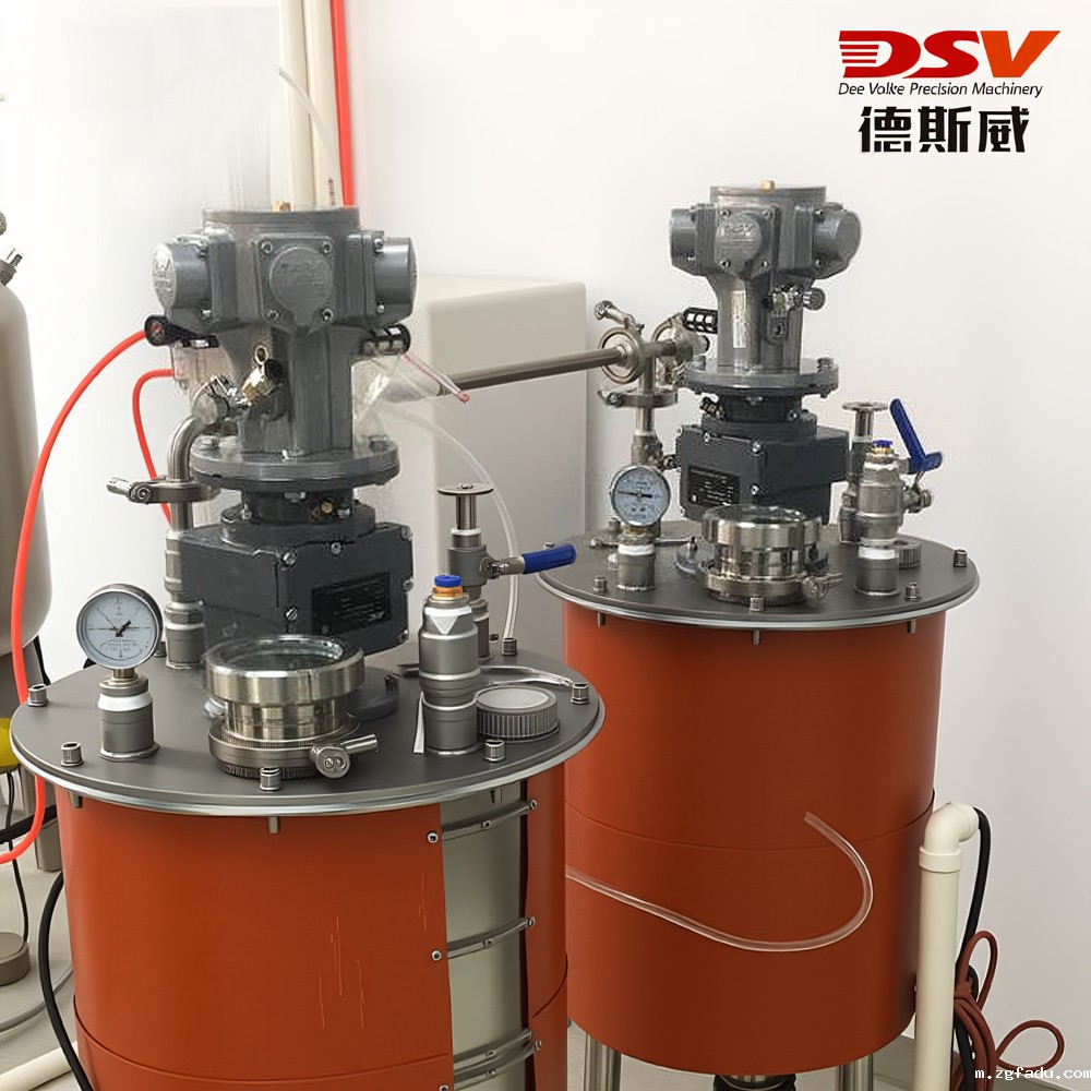 TRF斜齿轮气动立式减速搅拌器