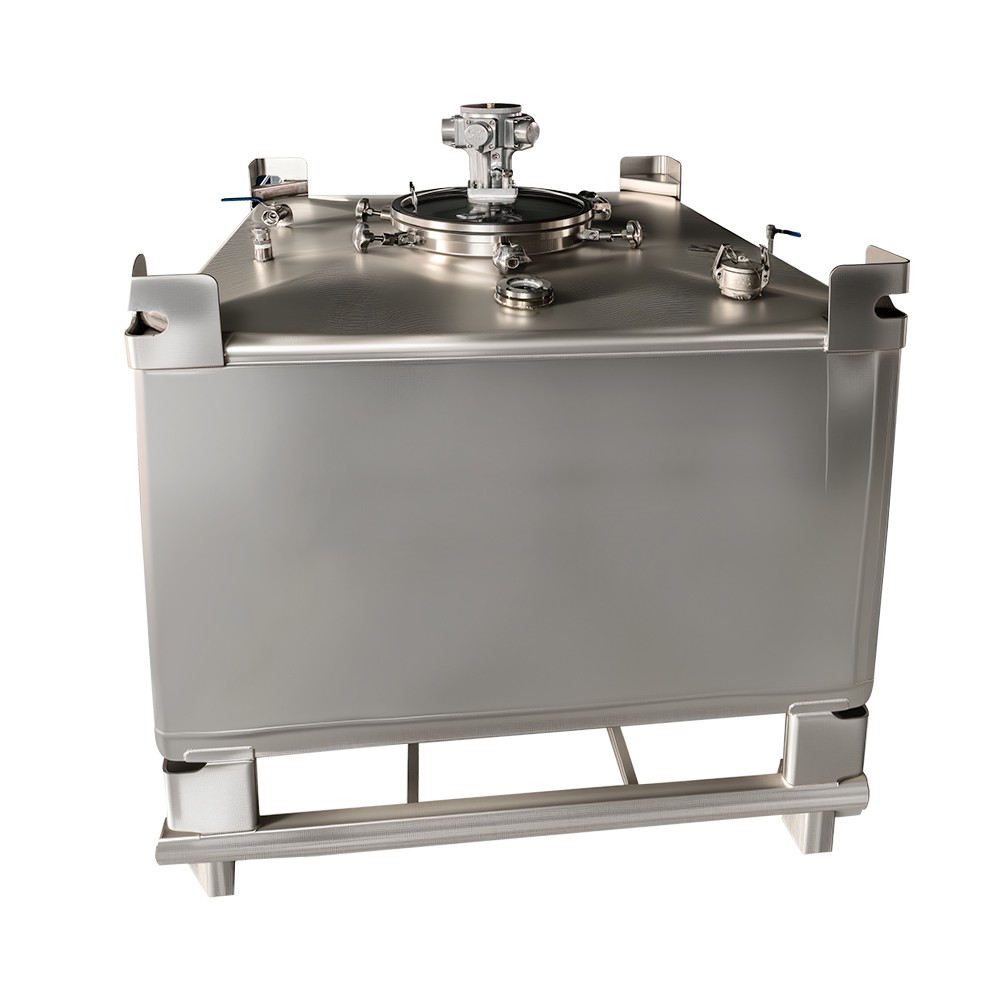 不锈钢吨桶气动搅拌器