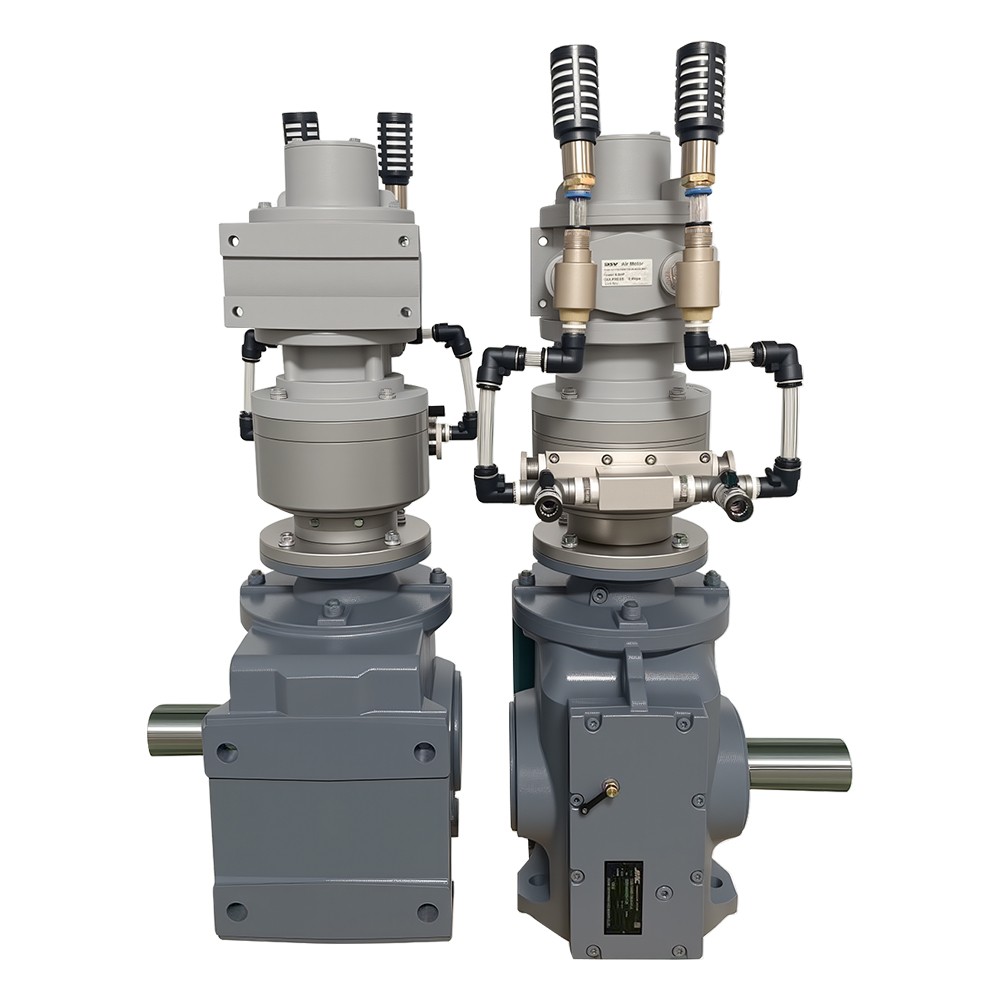 叶片式减速马达配刹车器