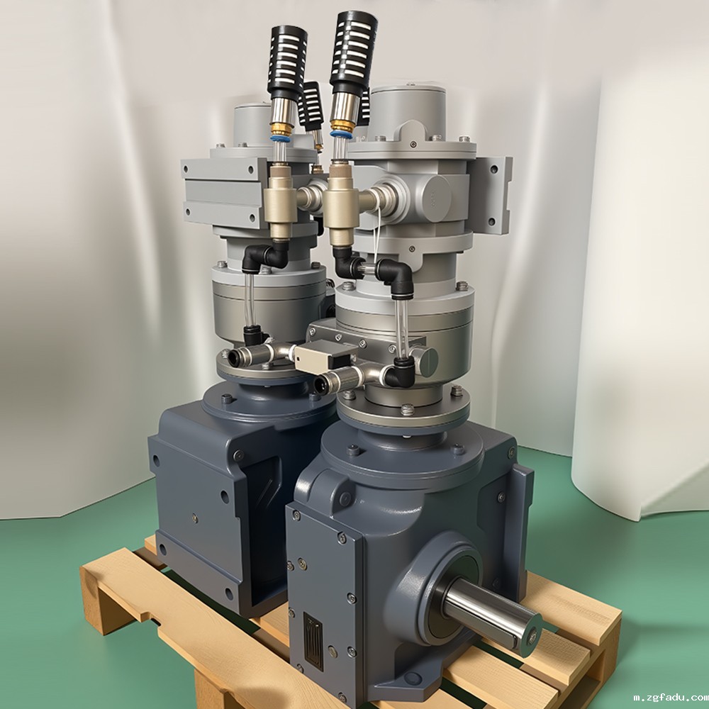 叶片式减速马达配刹车器