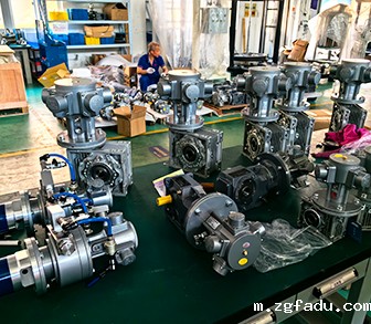 活塞式气动马达组装部